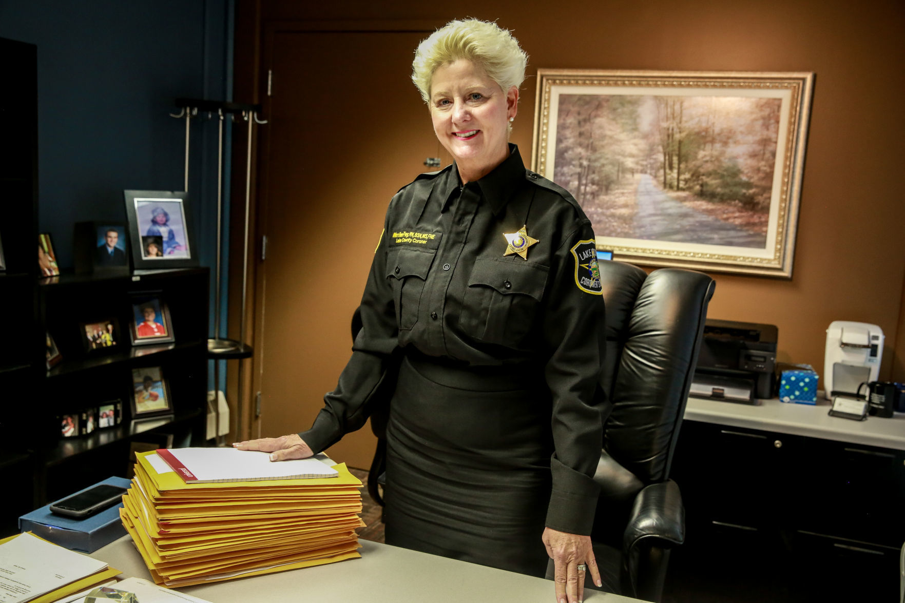 Lake County Coroner Merrilee Frey talks about her job